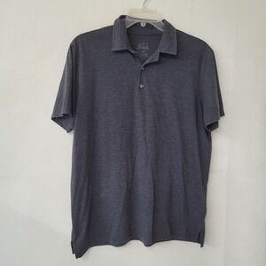Fresh Clean Tees Men's Dark Gray Short Sleeve Polo Shirt Size 2XL Golf Casual